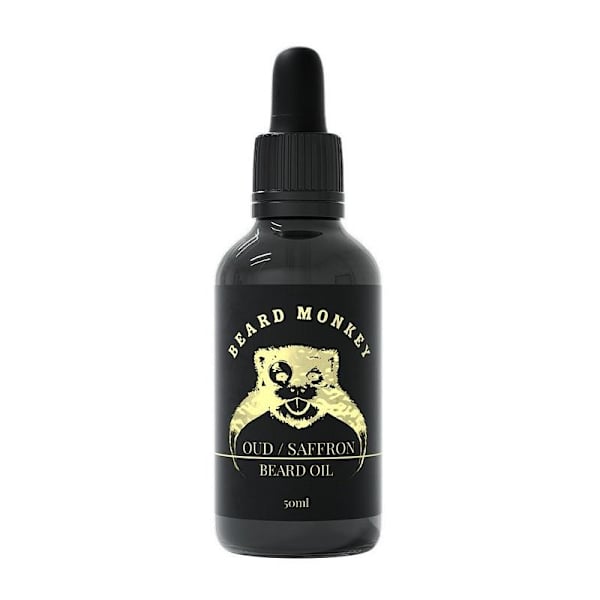 Beard Monkey Beard Oil Oud/Saffron 50ml Transparent