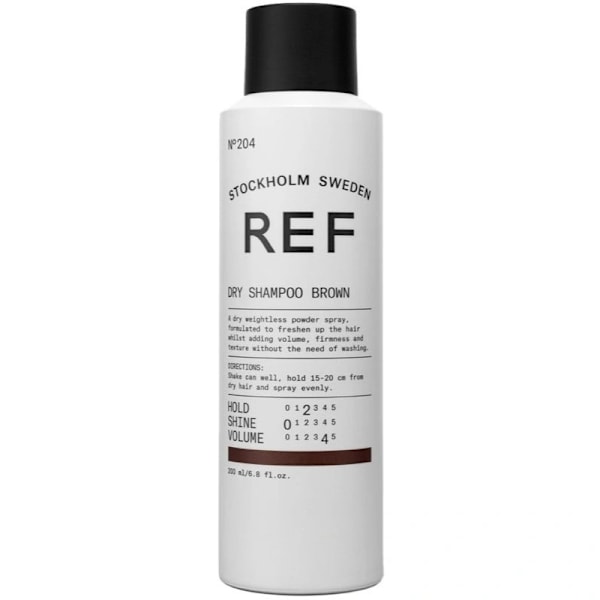 REF Dry Shampoo Brown 200ml Brown