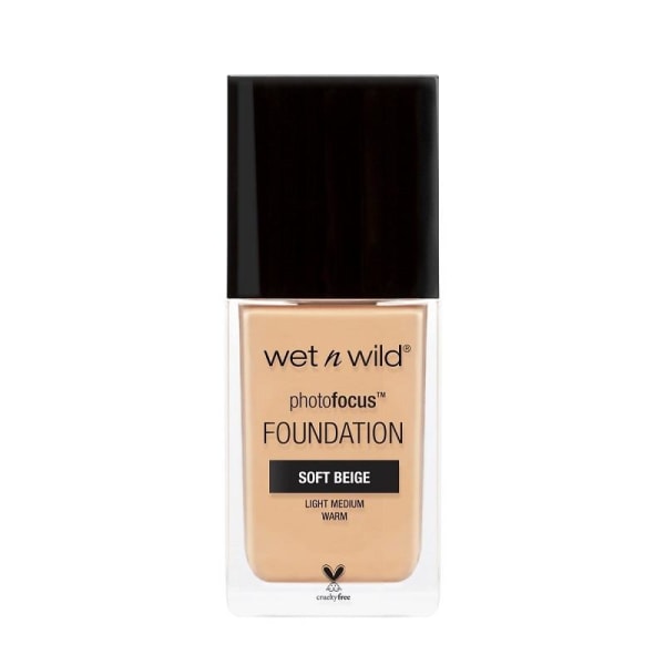 Wet n Wild Photo Focus Foundation Soft Beige 30ml Transparent