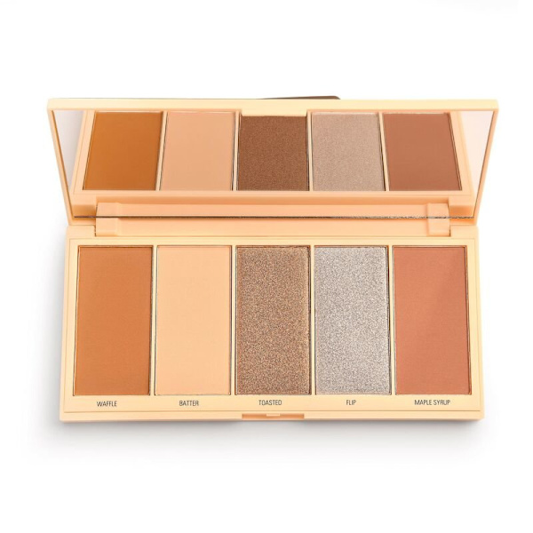 Makeup Revolution Chocolate Face Palette - Waffle Brun