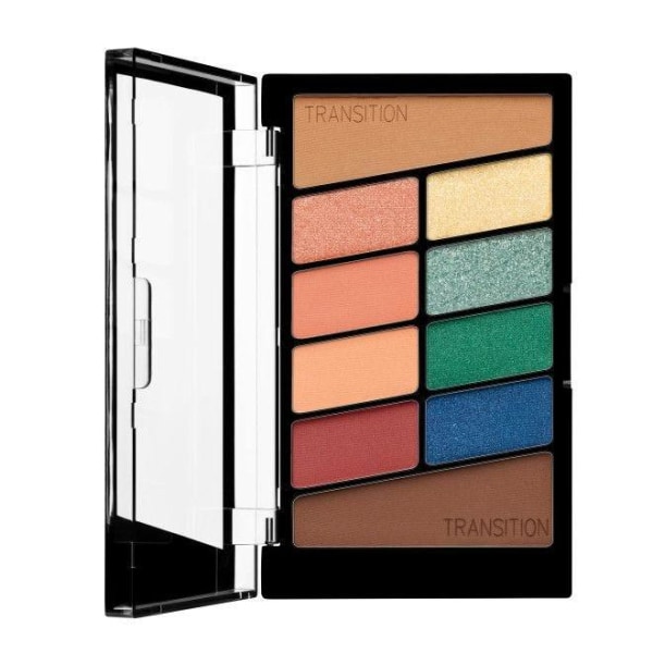 Wet n Wild Color Icon 10-Pan Eyeshadow Palette - Stop Playing Sa Multicolor