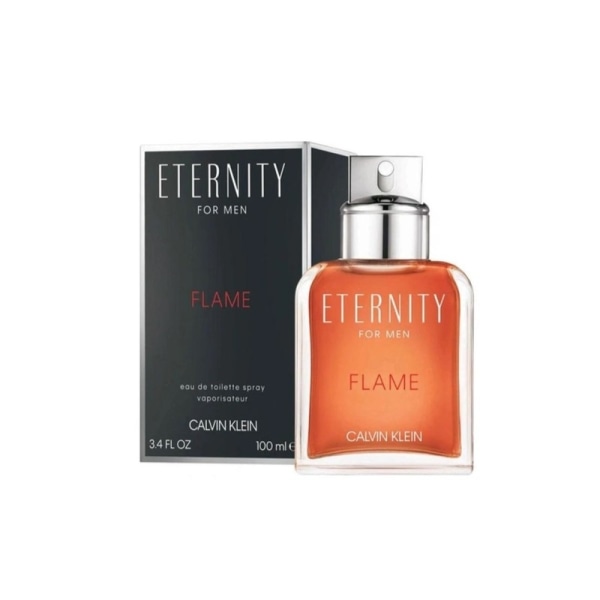 Calvin Klein Eternity Flame for Men Edt 100ml Silver