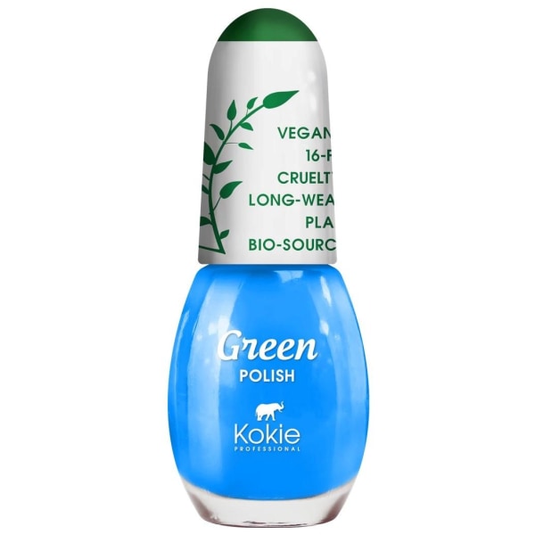 Kokie Green Nail Polish - Just My Type Blue