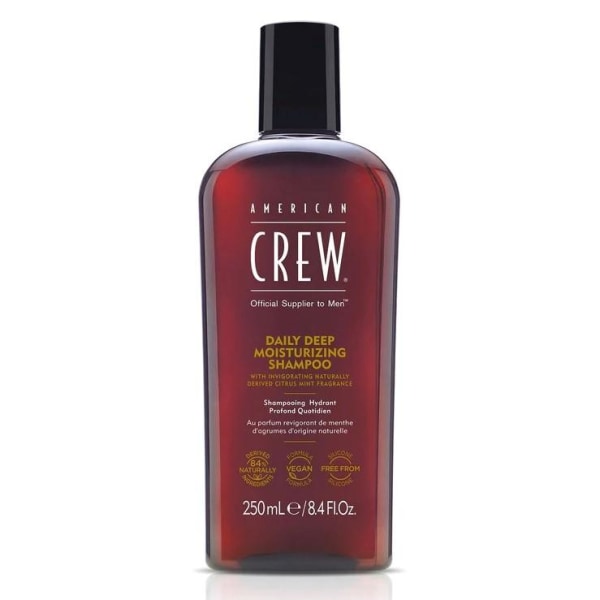 American Crew Daily Deep Moisturizing Shampoo 250ml Transparent