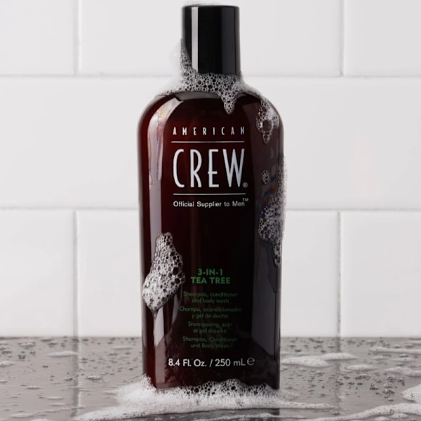 American Crew Classic 3-in-1 Tea Tree 250ml Brown