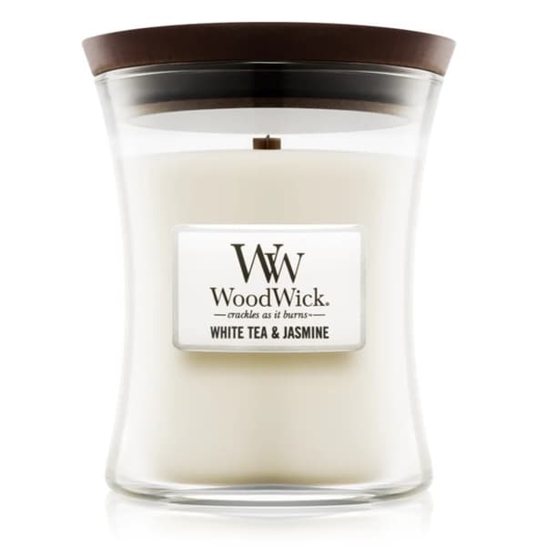 WoodWick Medium - White Tea & Jasmine Transparent