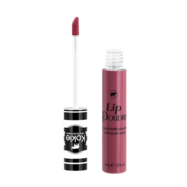 Kokie Lip Poudre Liquid Matte Powder - Rosewood Dark pink