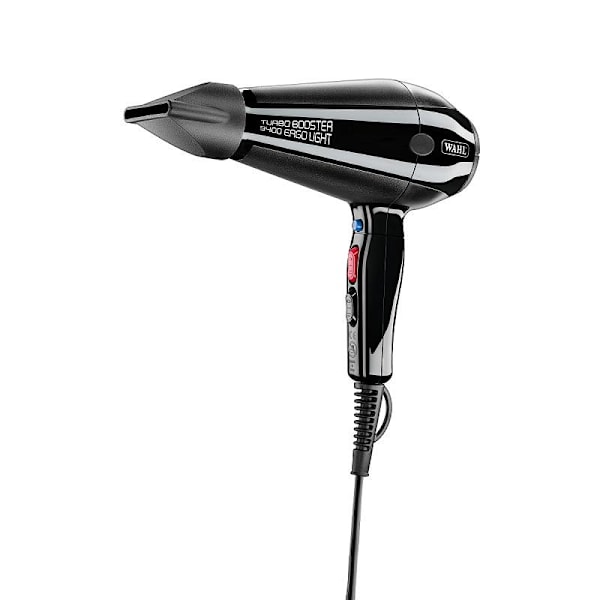 Wahl Hair Dryer Turbo Booster 3400 Ergo Light Black