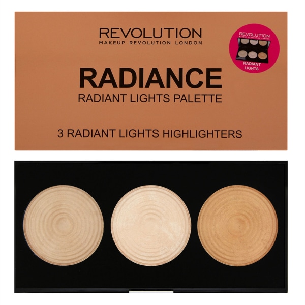 Makeup Revolution Highlighter Palette - Radiance Pink gold