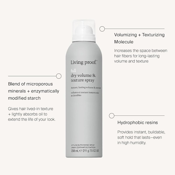 Living Proof Full Dry Volume & Texture Spray 355ml Grey