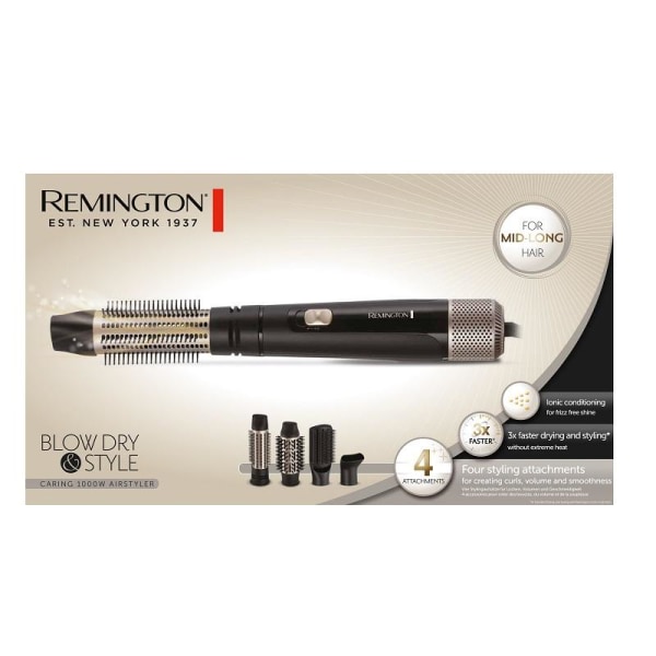 Remington Blow Dry & Style – Caring 1000W Airstyler multifärg