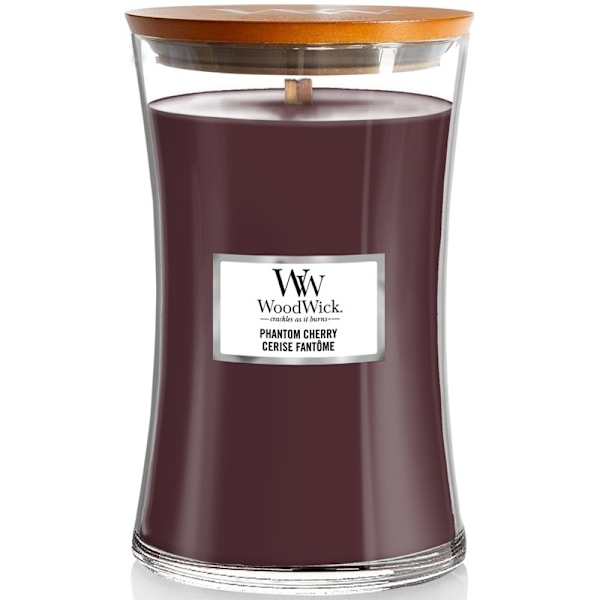 WoodWick Large - Phantom Cherry Röd