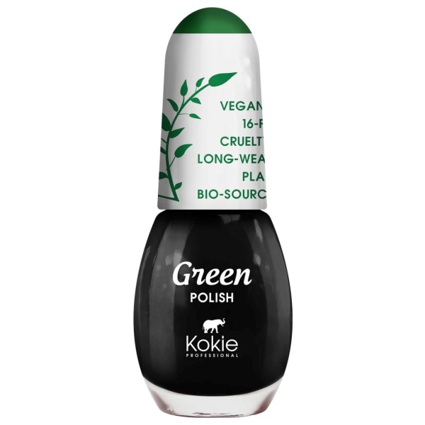 Kokie Green Nail Polish - Eclipse Transparent