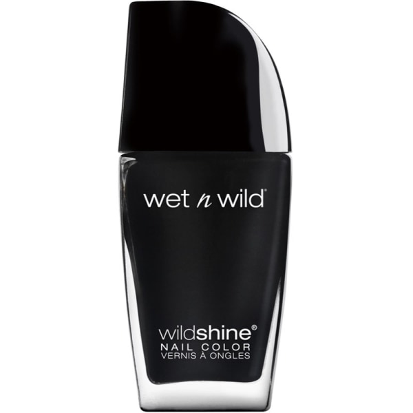 Wet n Wild Wild Shine Nail Color Black Créme Black