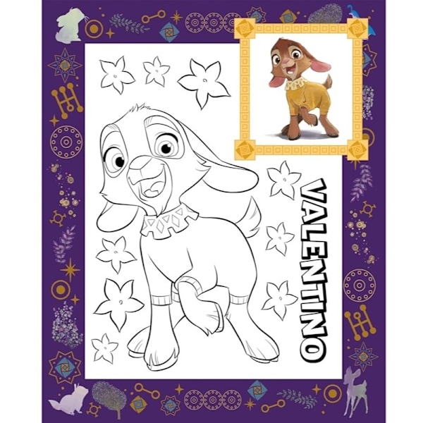 Disney Wish Ultimate Colouring Book Lila