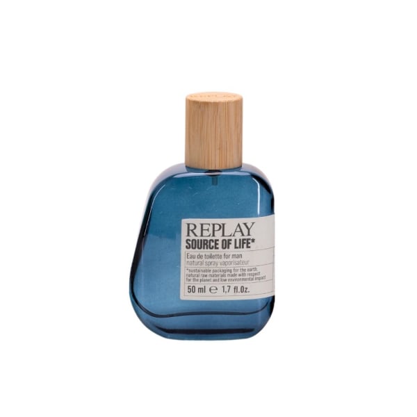 Replay Source Of Life Man Edt 50ml Blå