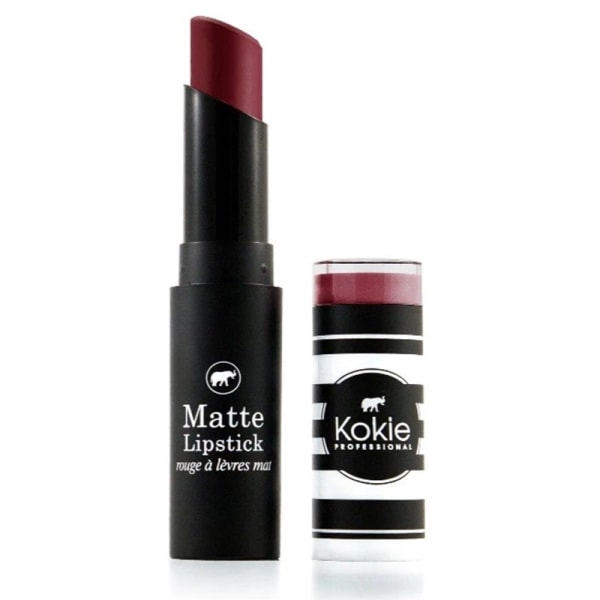 Kokie Matte Lipstick - Spiced Wine Red