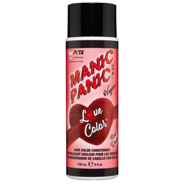 Manic Panic Love Color® Hair Color Depositing Conditioner Red Desire 236ml Red