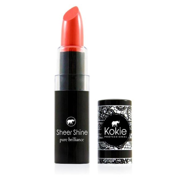 Kokie Sheer Shine Lipstick - First Love Orange