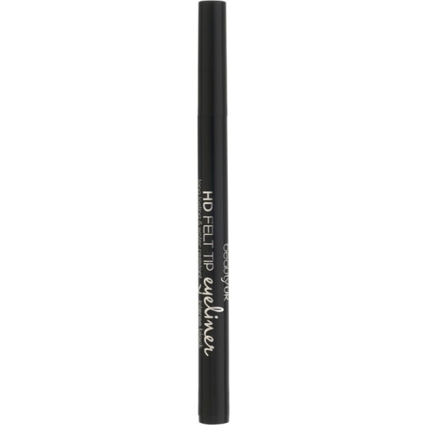 Beauty UK HD Felt Tip Liner - Intense Black 1.2ml Svart