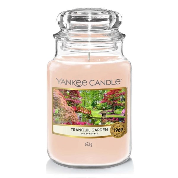 Yankee Candle Classic Large Tranquil Garden 623g Orange