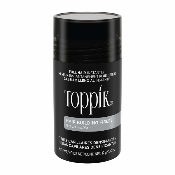 Toppik Hair Building Fibers Regular 12g - Gray grå