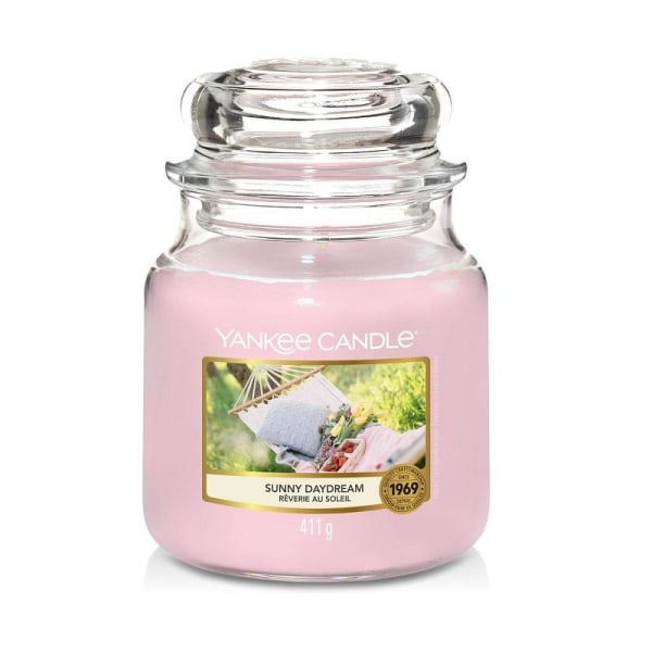 Yankee Candle Classic Medium Jar Sunny Daydream 411g Pink