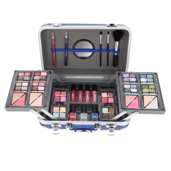 Zmile Cosmetics Makeup Box Traveller Blue Vegan Multicolor