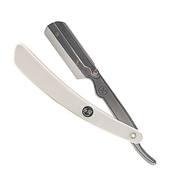 Parker 34R Shave Knife Barber White Transparent