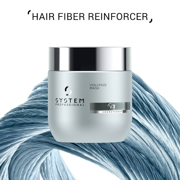 System Professional Volumize Mask 200ml grå