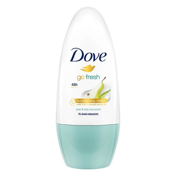 Dove Roll-On Antiperspirant Pear & Aloe Vera 50ml Transparent