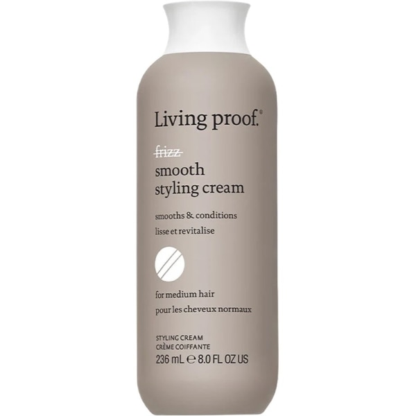Living Proof No Frizz Smooth Styling Cream 236ml grå