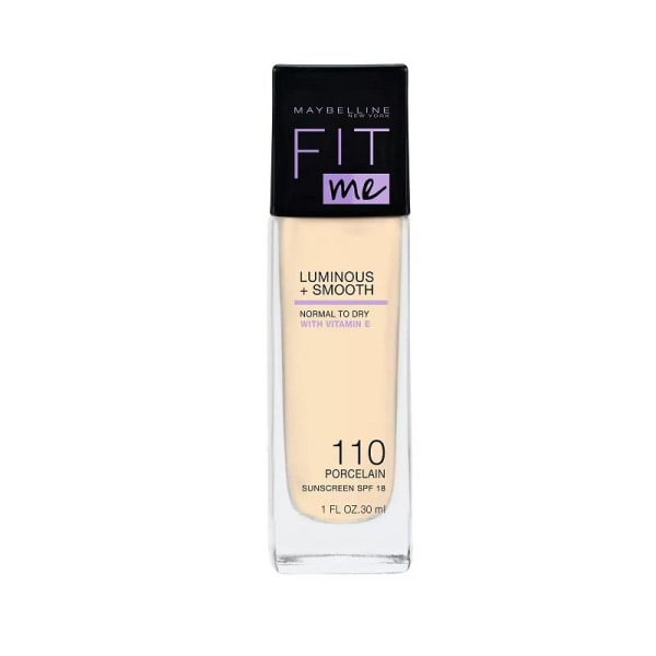 Maybelline Fit Me Luminous + Smooth Foundation - 110 Porcelain Beige