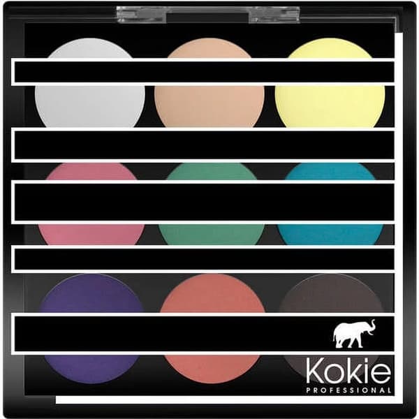 Kokie Eyeshadow Palette - Rainbow Riot multifärg