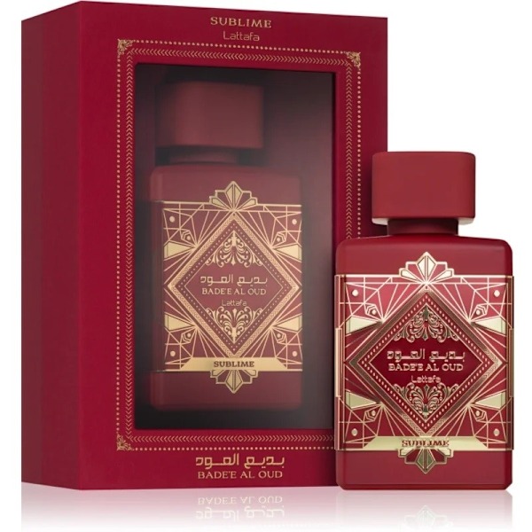 Lattafa Badee Al Oud Sublime Edp 100ml Röd