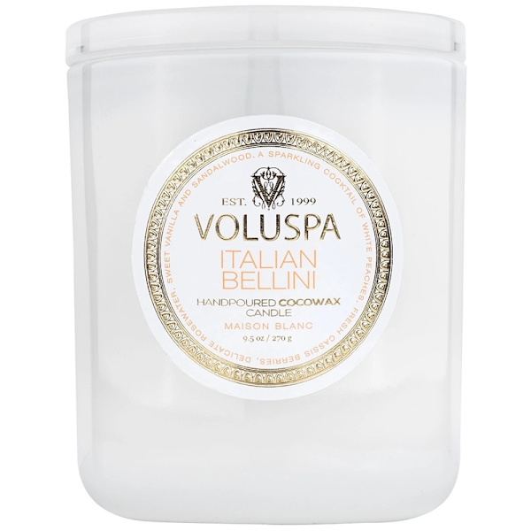 Voluspa Classic Boxed Candle Italian Bellini 270g Vit