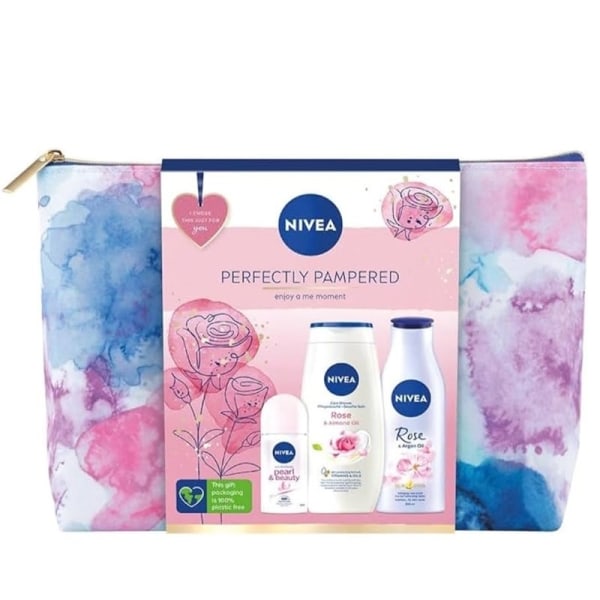 Nivea Perfectly Pampered Gift Set 4 Pieces Multicolor