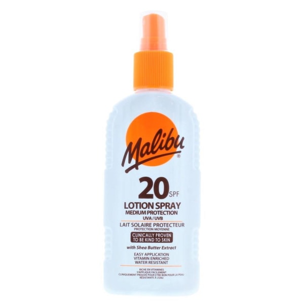 Malibu Lotion Spray SPF 20 200ml Multicolor
