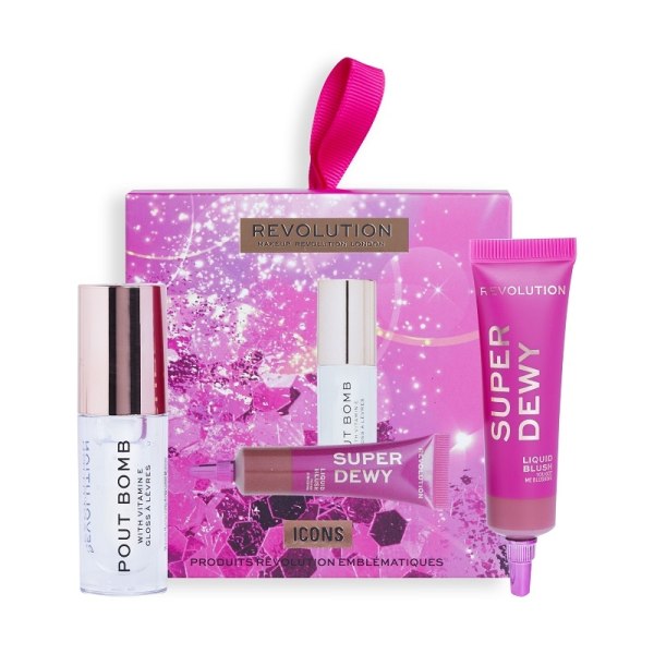 Makeup Revolution Icons Gift Set Pink