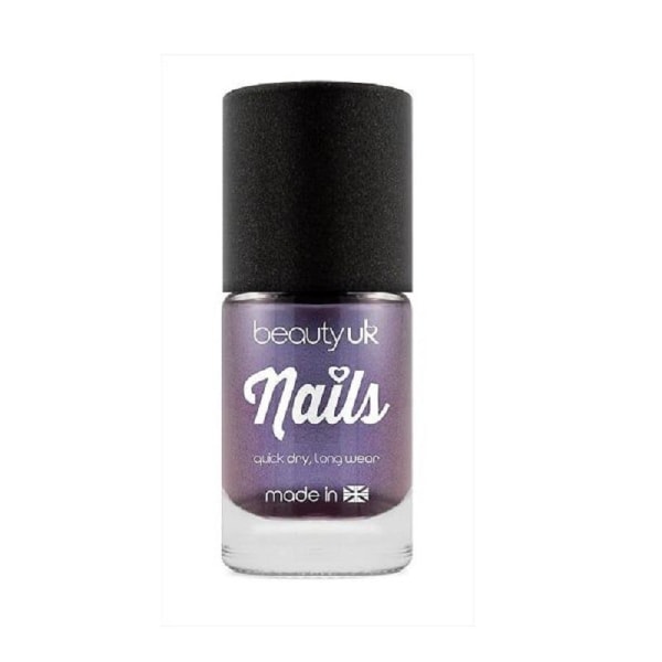 Beauty UK Chrome Nail Polish - Purple Transparent