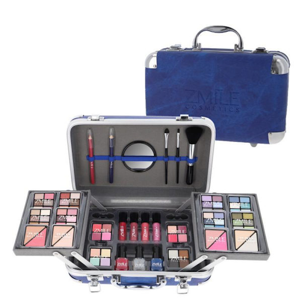 Zmile Cosmetics Makeup Box Traveller Blue Vegan multifärg