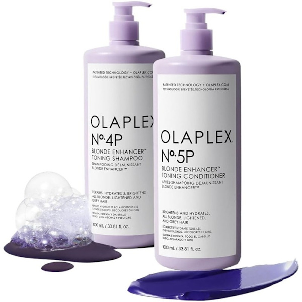 Olaplex No.4P Blonde Enhancer Toning Shampoo 1000ml Lila