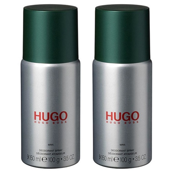 2-pack Hugo Boss Hugo Man Deo Spray 150ml Green