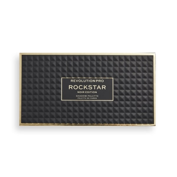 Makeup Revolution PRO Rockstar Shadow Palette Noir Edition Multicolor