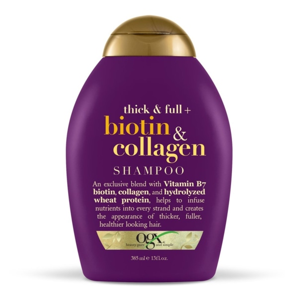 OGX Thick & Full Biotin & Collagen Shampoo 385ml Transparent