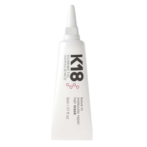 K18 Leave-In Molecular Repair Hair Mask 5ml Transparent