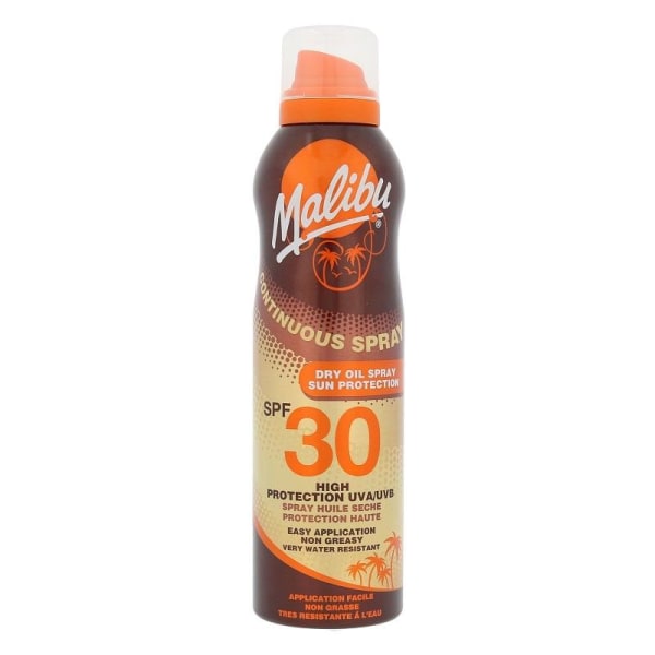Malibu Continuous Dry Oil Spray SPF30 175ml Transparent