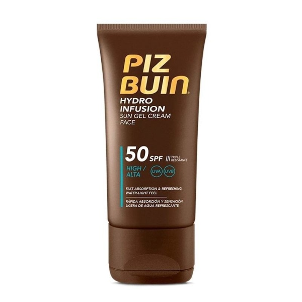 Piz Buin Hydro Infusion Sun Gel Creme Face SPF50 50ml Brown