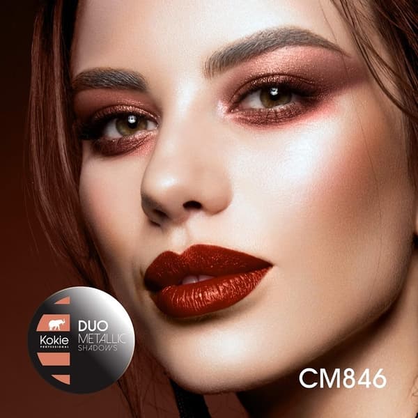 Kokie Duo Metallic Eyeshadow - Beloved Brons