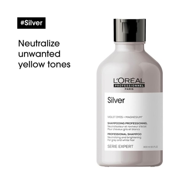L'Oreal Professionnel Serie Expert Silver Shampoo 300ml Silver